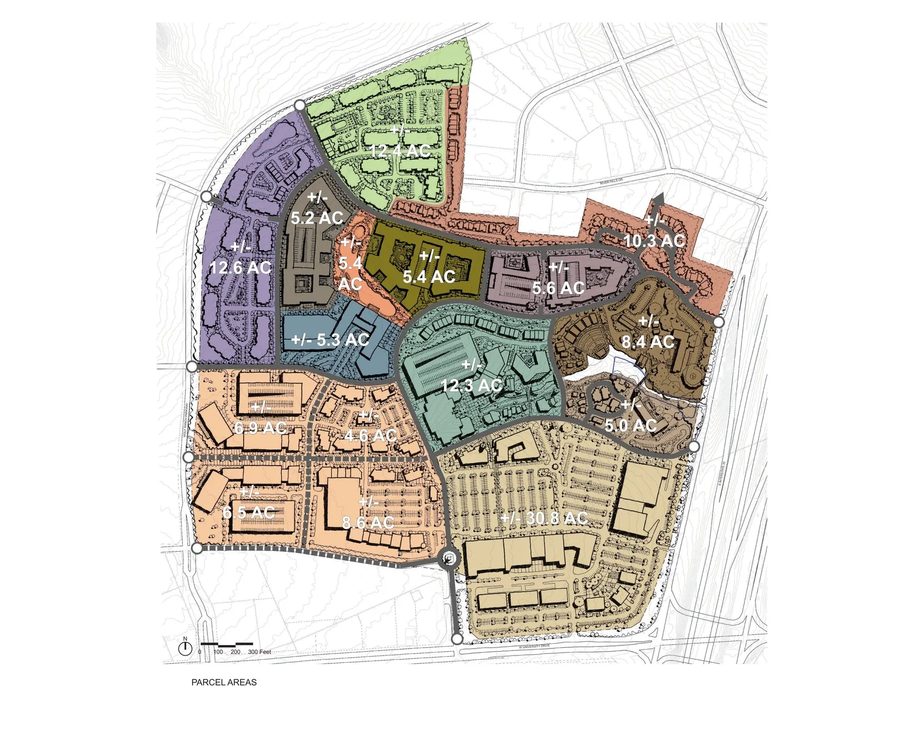Wolf Lakes concept master plan